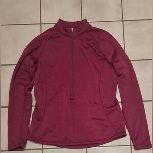 MEC Women’s Half Zip Lightweight Pullover – Made in Canada (Size M)